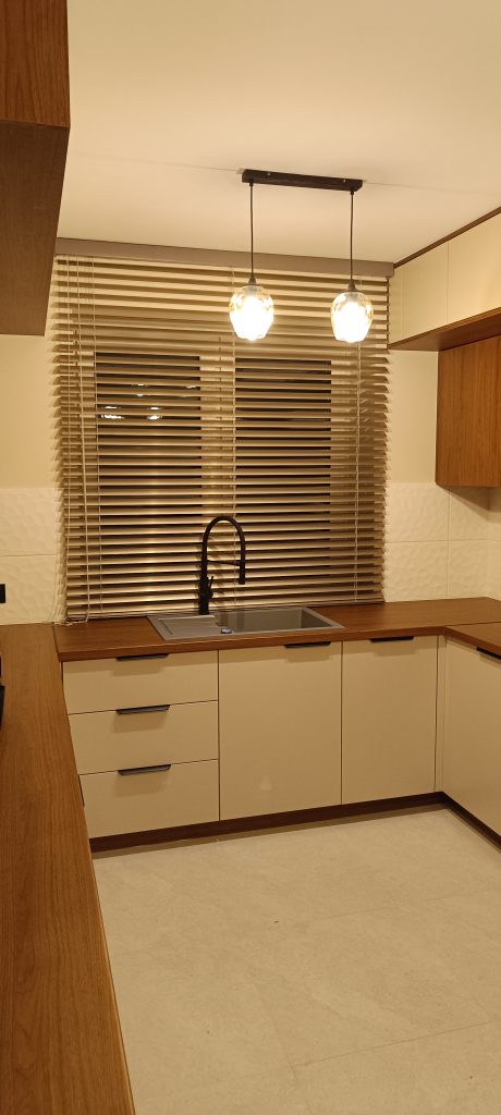 Żaluzja aluminiowa w kuchni - Pilzno